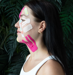 Kineziteipavimo veido juosta 2,5 cm x 5 m