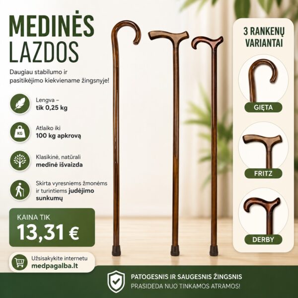 Medinės lazdos