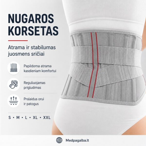 kk Nugaros korsetas