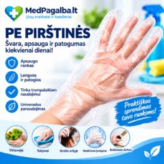 POLIETILENINĖS PIRŠTINĖS