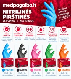 Nitrilinės pirštinės