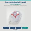 Anesteziologinė kaukė su oro pagalve